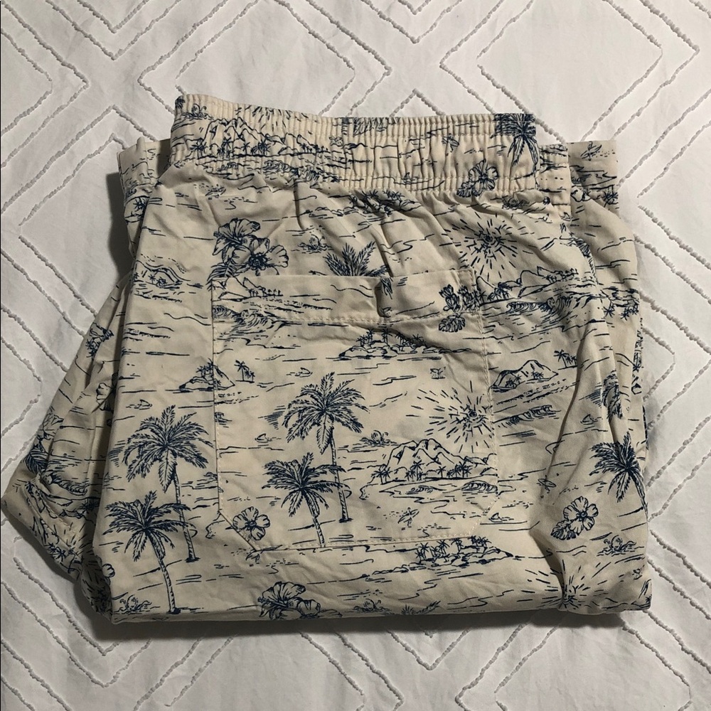 Men's Tropical Print Shorts